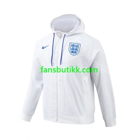 England Hvit Windrunner Treningsjakke 2024-2025